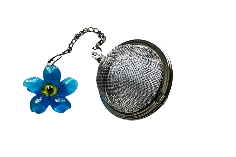 Blue Flower Tea Infuser Ball