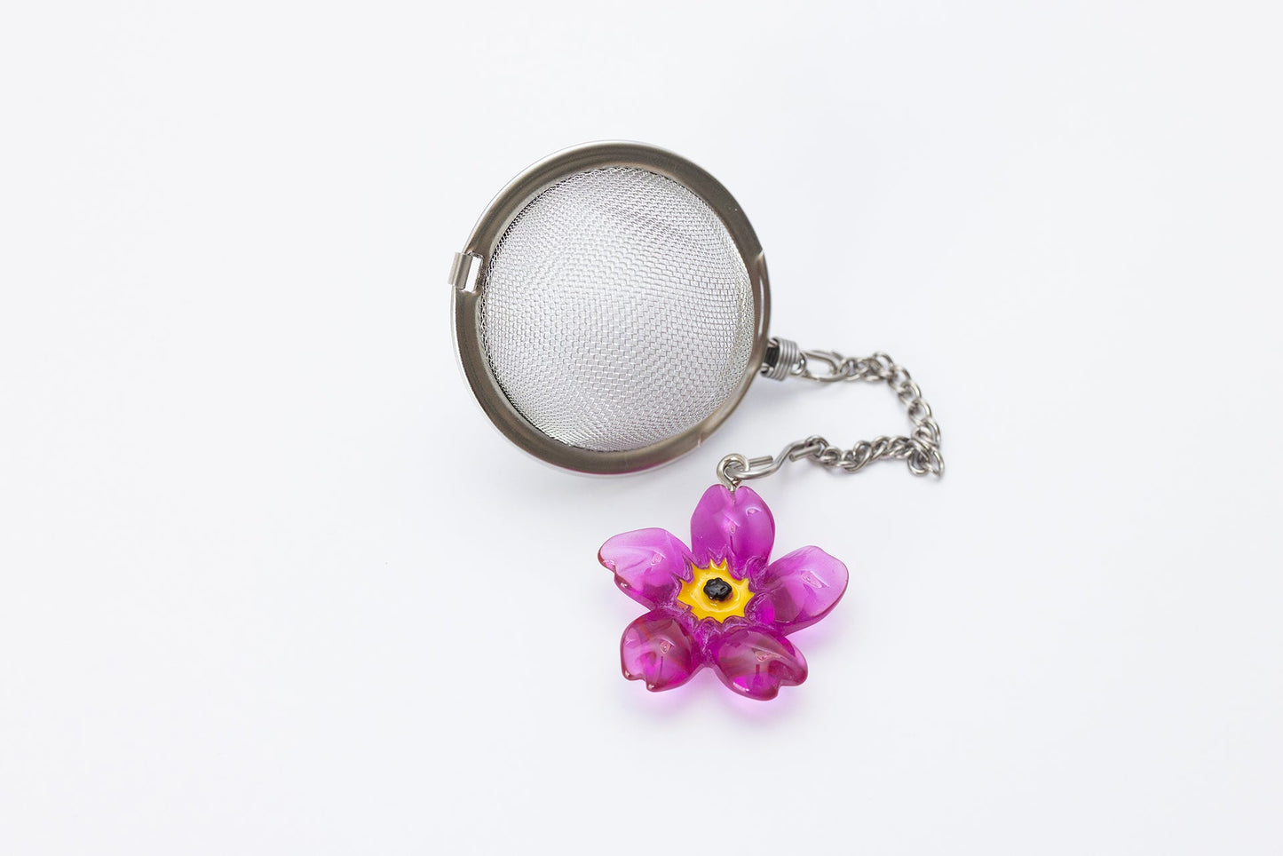 Pink Flower Tea Infuser Ball