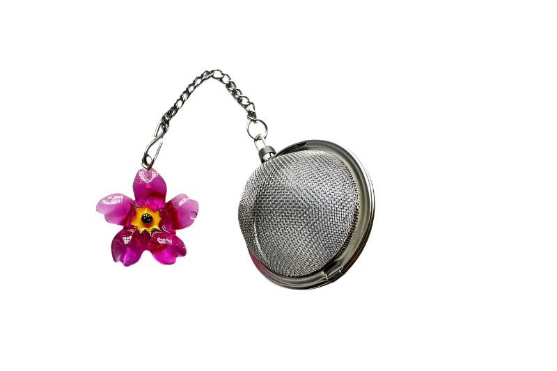 Pink Flower Tea Infuser Ball